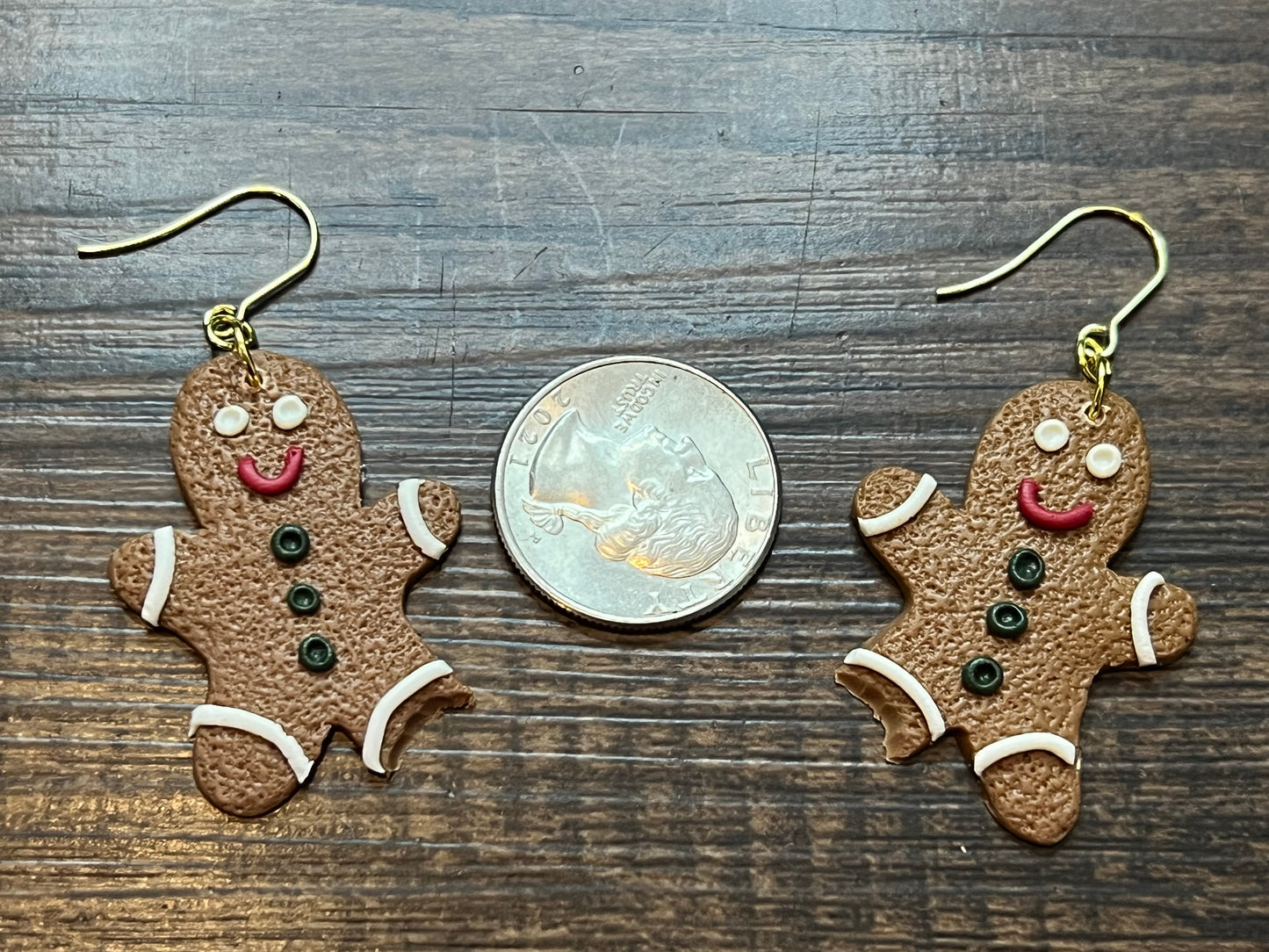 Gingerbread Man with Bite