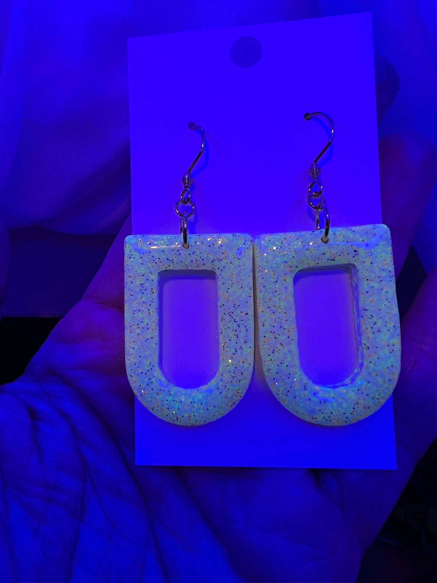 Small Black Light Dangles