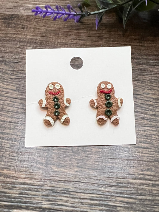 Miniature Gingerbread Studs