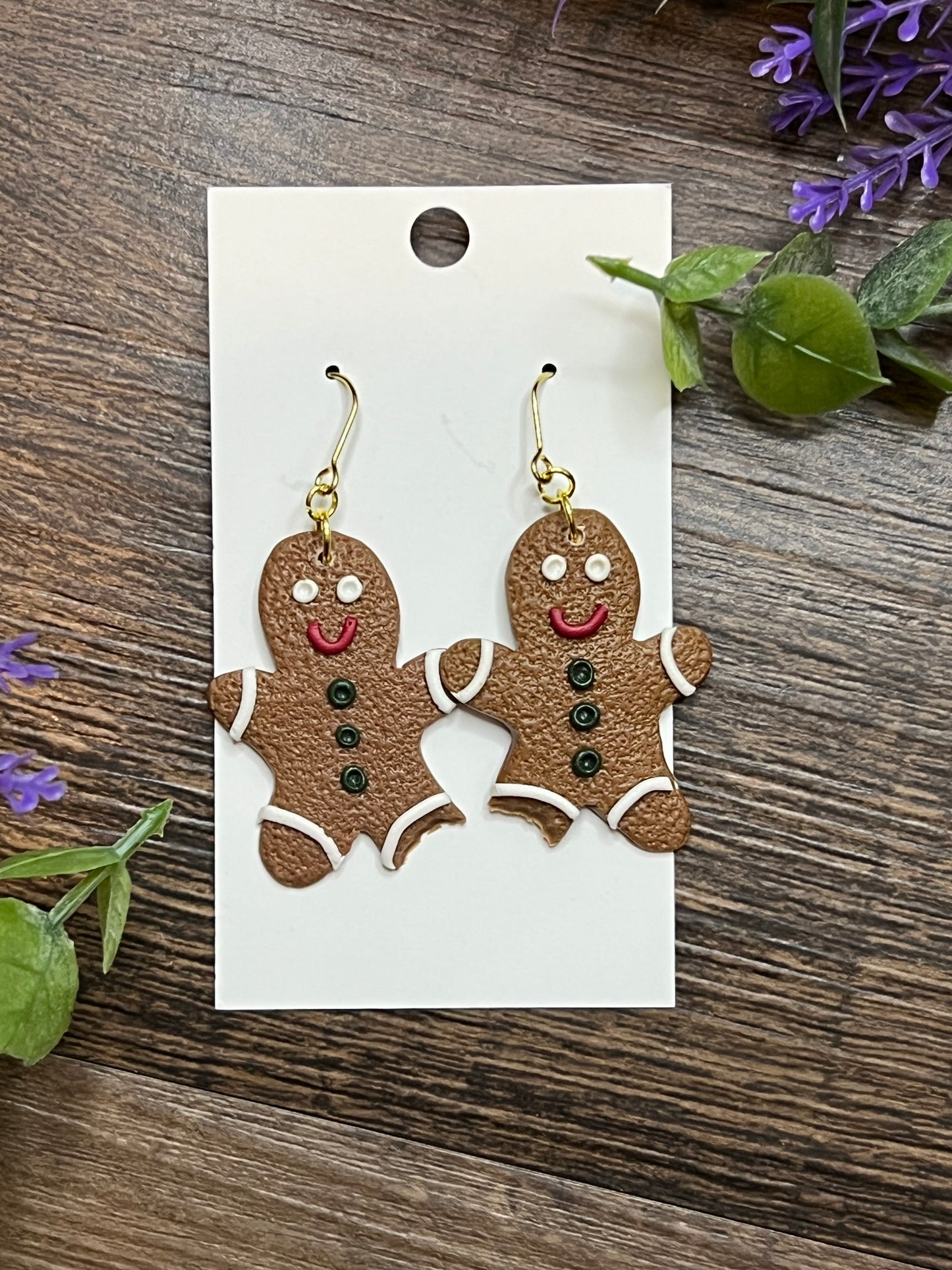 Gingerbread Man with Bite