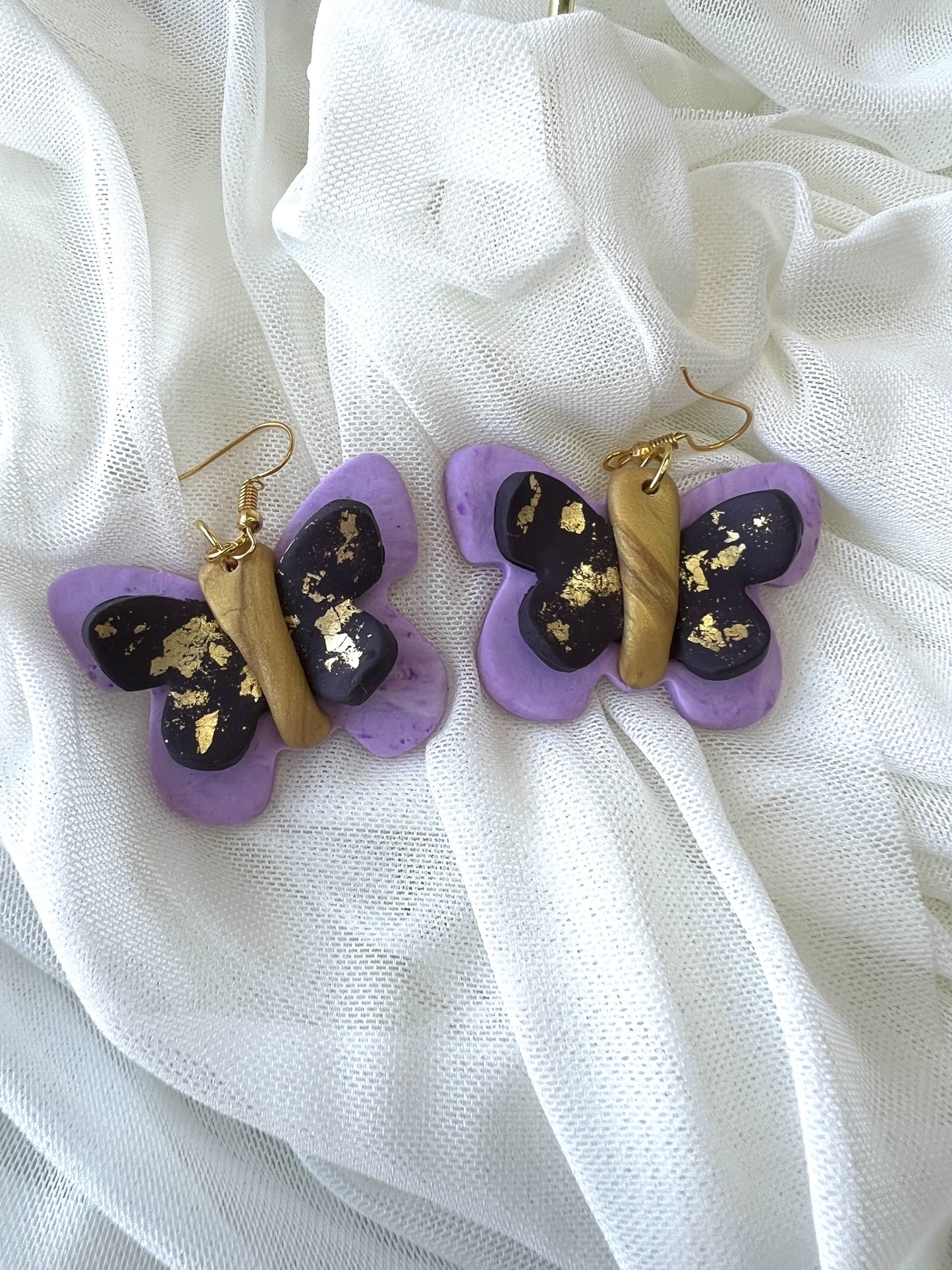 Purple & Gold Butterfly